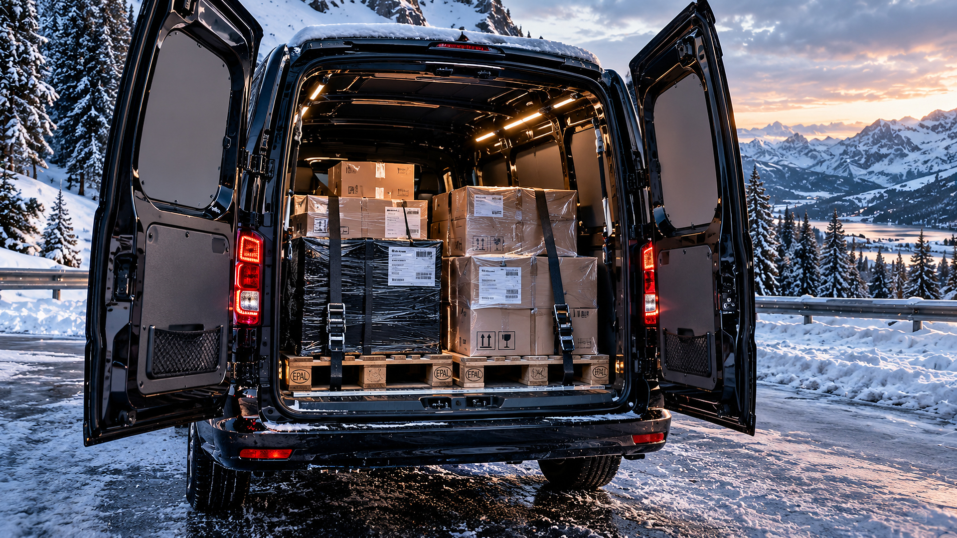 Volkswagen Caddy s nákladem